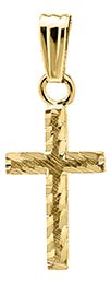 14K Gold Filled Cross Necklace