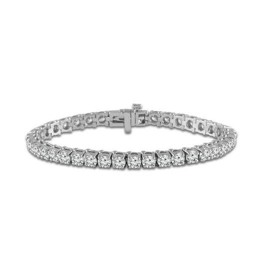 14K Yellow Gold 2ctw Diamond Tennis Bracelet