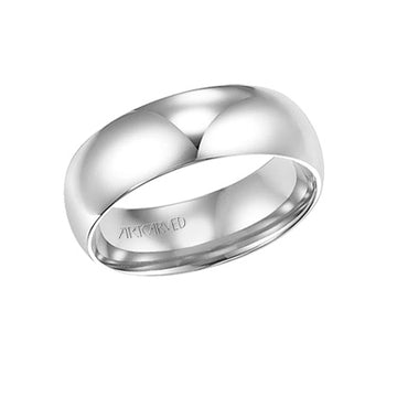 White Gold Comfort Fit Wedding Band