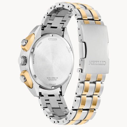 Citizen Carson Blue Dial with Stainless Steel Bracelet