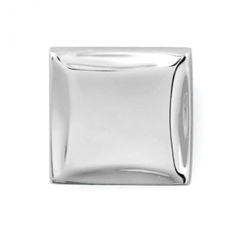 Rhodium Plated Square Tie Tack