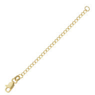 14K Yellow Gold 3" Chain Extender