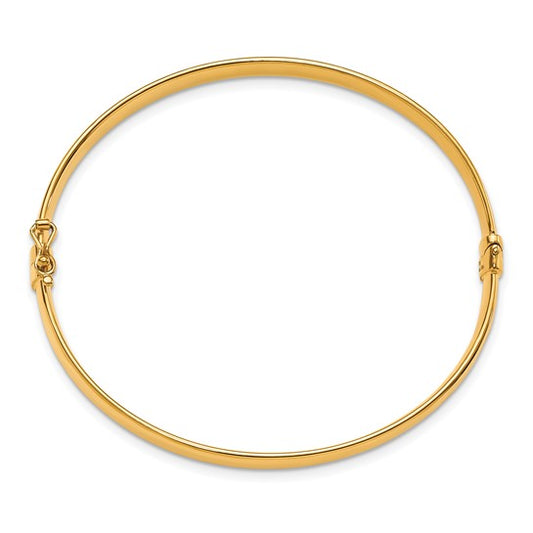 10K Yellow Gold 6mm Bangle