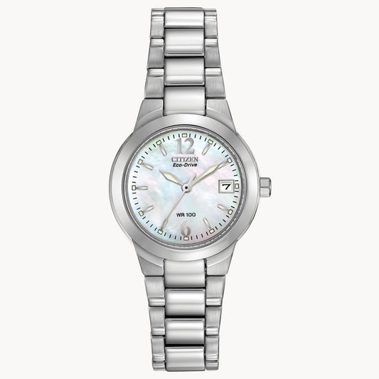 Ladies Citizen Eco Drive with Mother of Pearl Dial