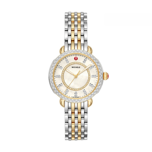 Sidney Classic Two-Tone Diamond Watch