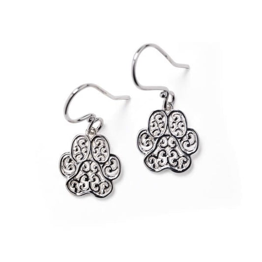 Gate Lucy Paw Print Earrings
