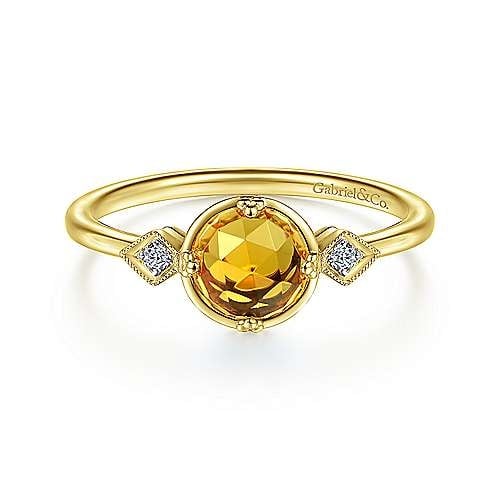 Citrine deals ring price