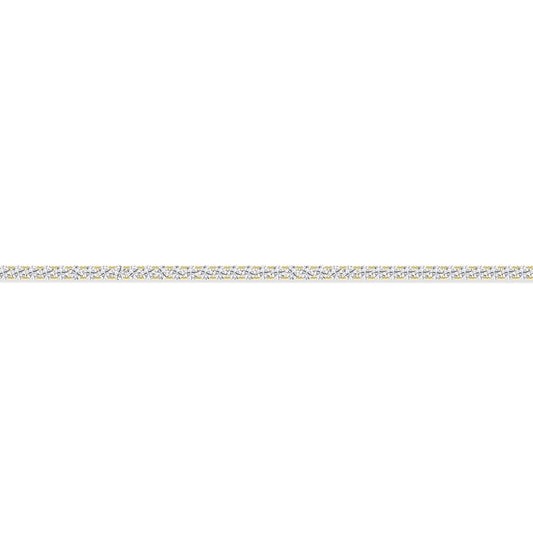 14K Yellow Gold Lab Grown 3.0CTW Diamond Tennis Bracelet