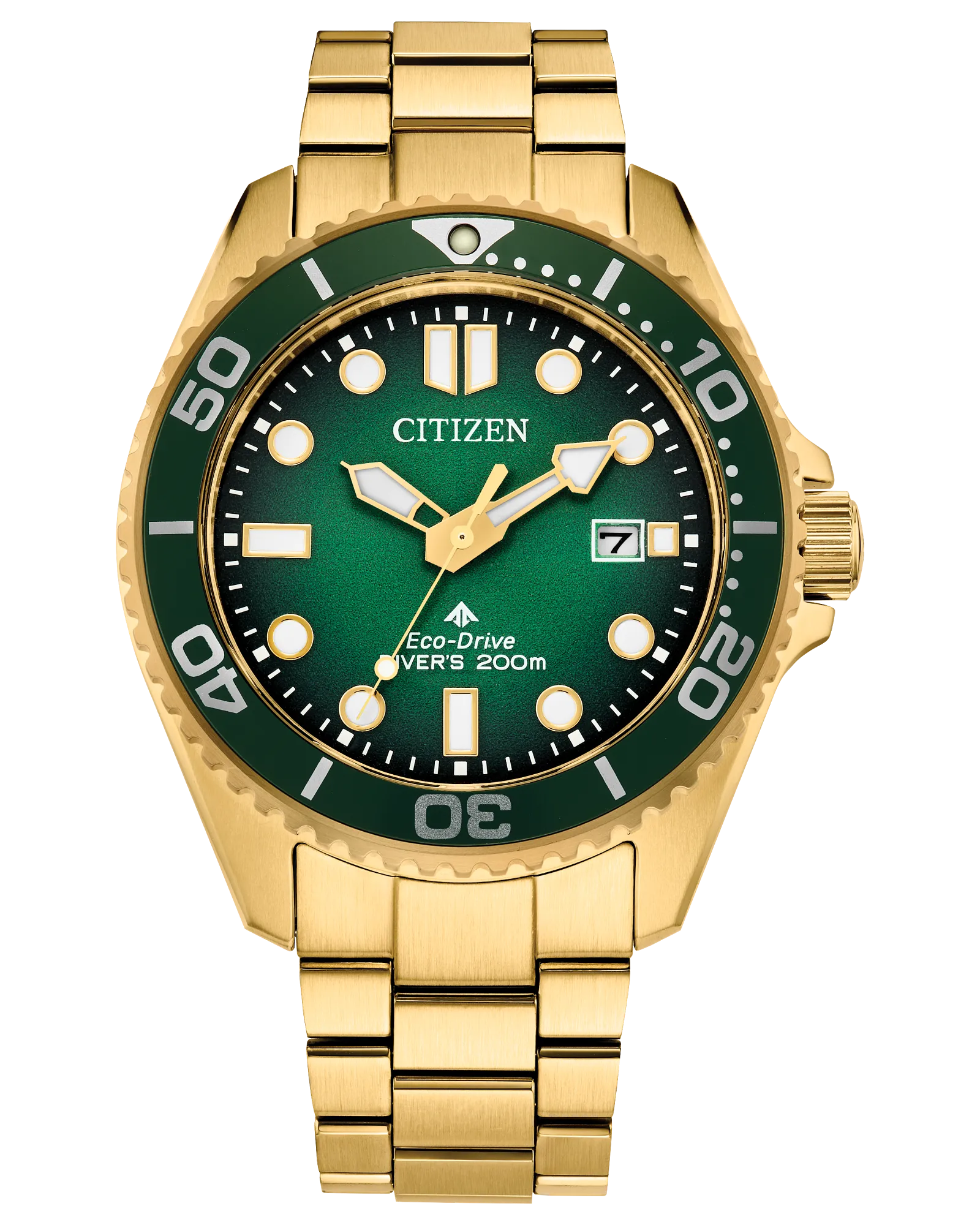Citizen Promaster Dive Eco Drive with Green Dial