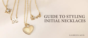 How to Wear Initial Necklaces with Other Necklace Styles?