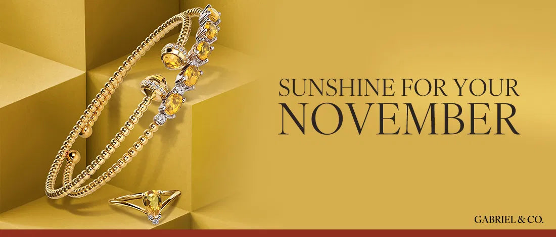 November’s Birthstone: Citrine & Blue Topaz Meaning