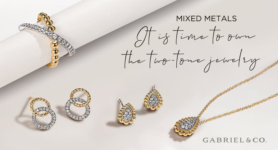 Mixed Metals – It is Time to Own the Two Tone Jewelry
