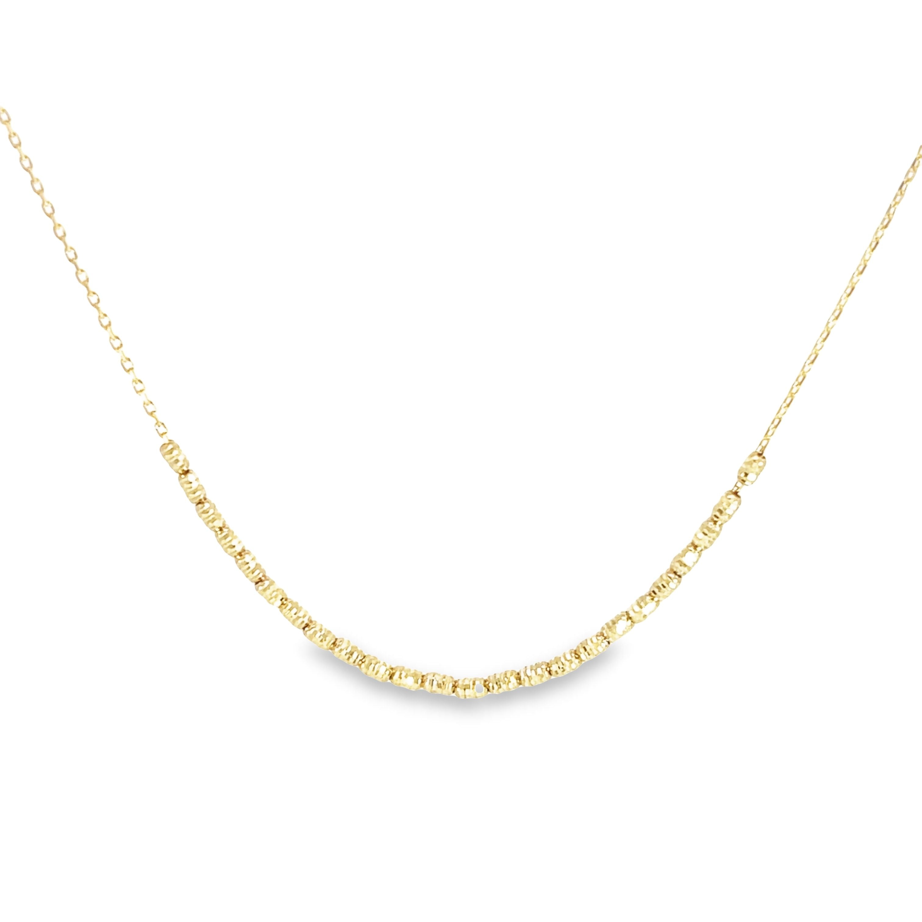 10k cheapest gold diamond staircase necklace