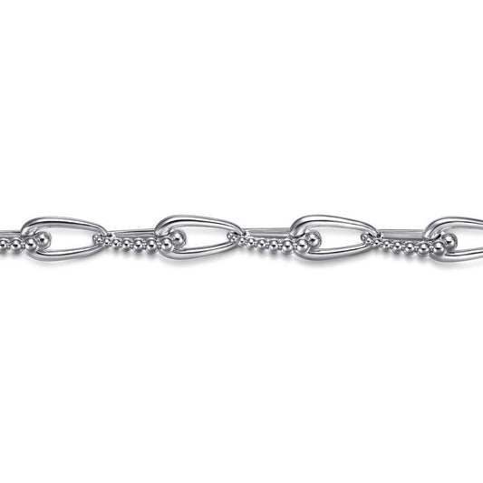 925 Sterling Silver Link Chain Bracelet