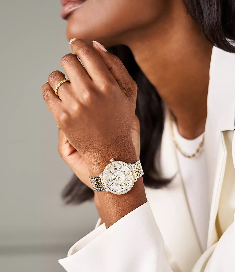 michele serein diamond watch