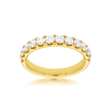 14K Yellow Gold 1.00ctw Diamond Band