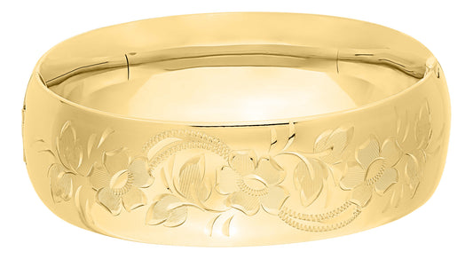 21mm Floral Bangle