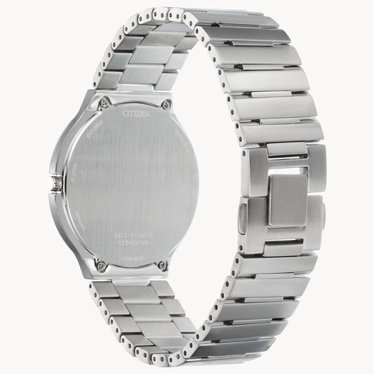 Citizen Stiletto Silver-Tone Dial and Stainless Steel Bracelet