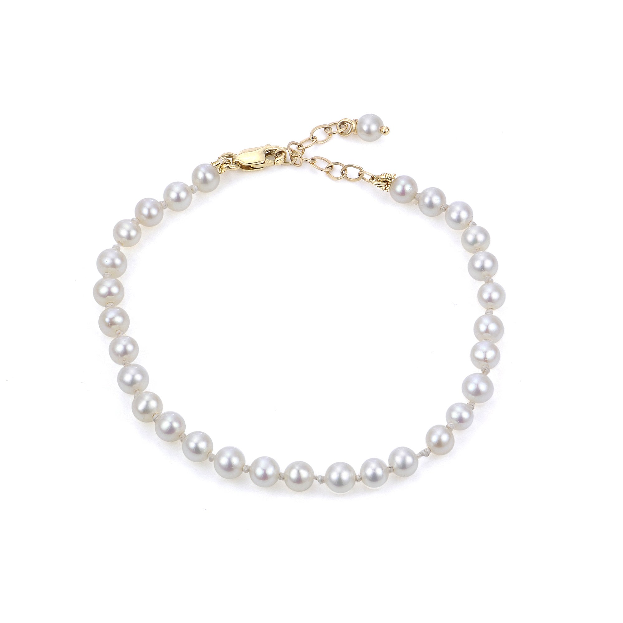 Children's pearl store bracelet