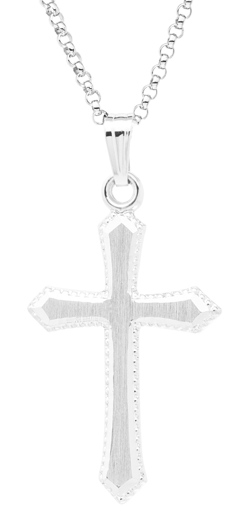 Sterling Silver Cross Necklace