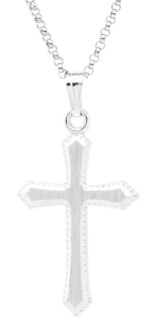 Sterling Silver Cross Necklace