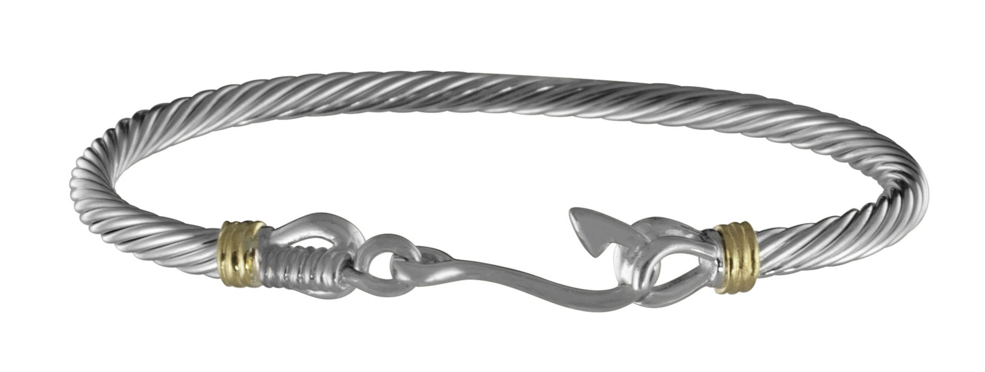 Buy Silver Grey Rope Bracelet, Antique Bronze Fish Hook Wrap Bracelet,  Nautical Style Rope, Mens Bracelet, Minimalist, Fishing Bracelet, PGUK  Online in India - Etsy