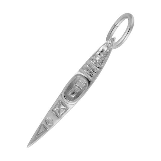 Sterling Silver Kayak Charm