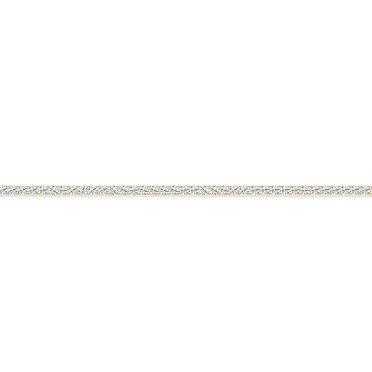14K Yellow Gold Lab Grown 3.0CTW Diamond Tennis Bracelet