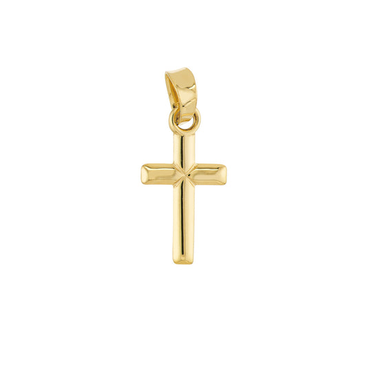 14K Small Cross Pendant