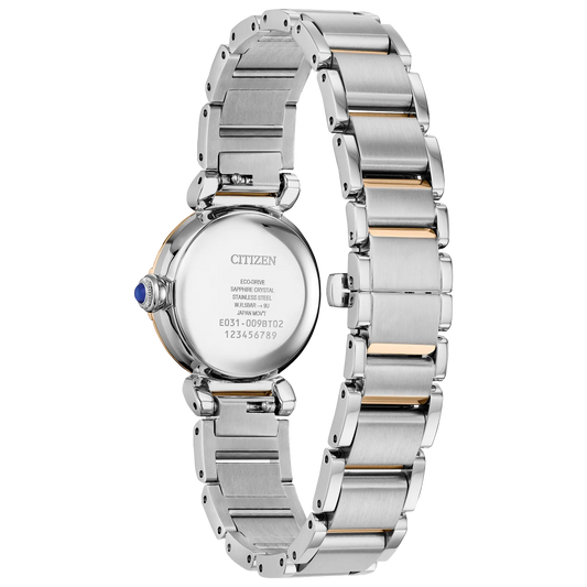 Citizen Ladies L Mae White Dial Eco Drive