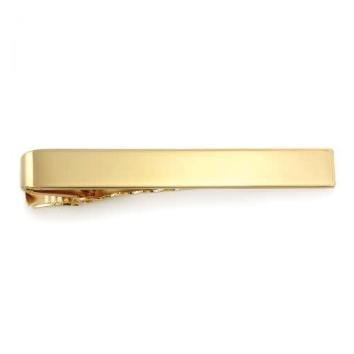 Gold Plated Polished Tie Bar