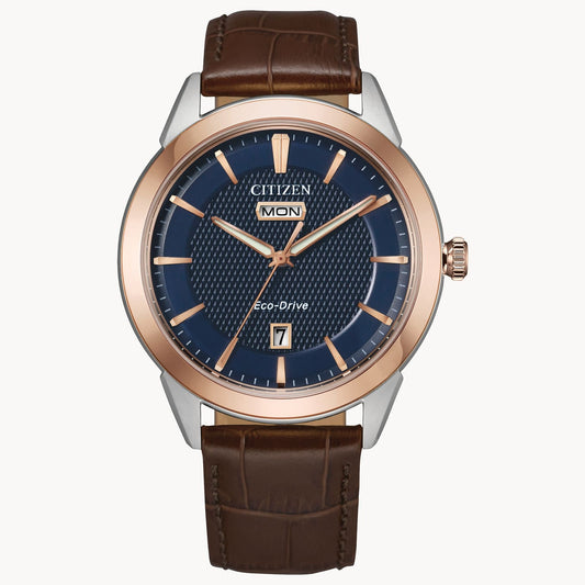 Citizen Roman Eco Drive with Navy Dial