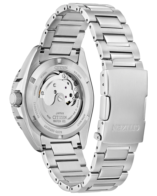 Citizen Gents Sport Automatic Light Blue Dial Stainless Steel Watch