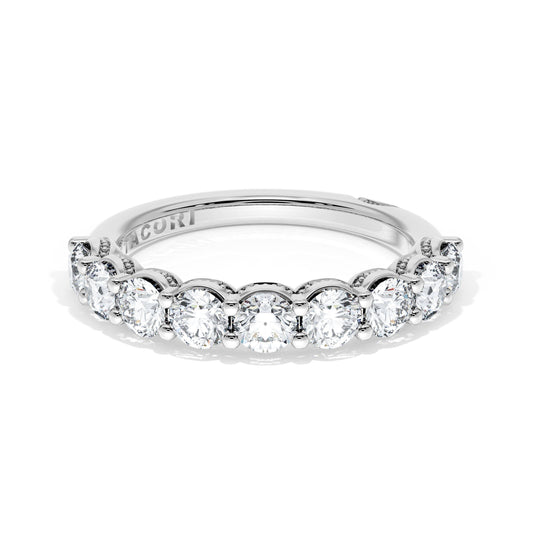 Tacori Platinum Round Diamond Eternity Band