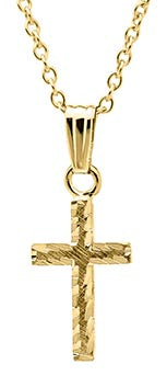 14K Gold Filled Cross Necklace