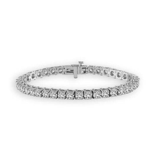 14KT White Gold 3.00ctw Diamond Tennis Bracelet