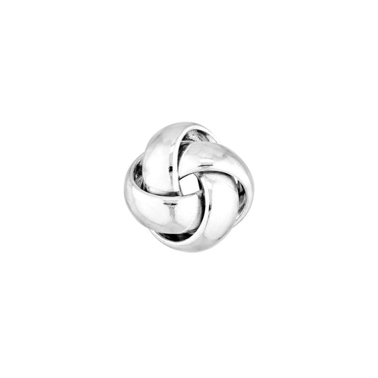 Sterling 4 Loop Love Knot Post Earring