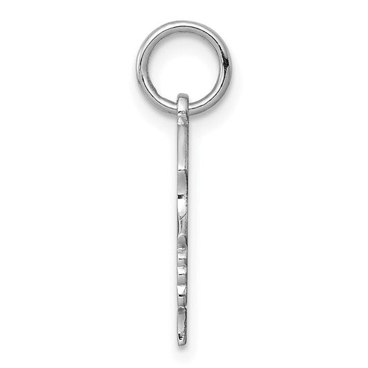 Sterling Silver Small Girl's Head Charm