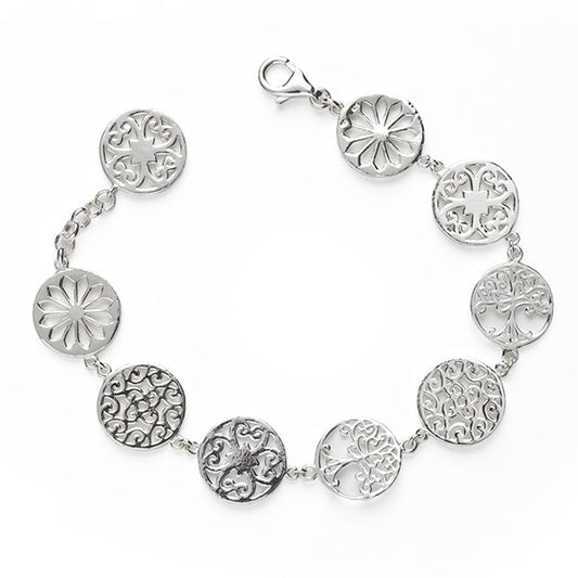 Southern Gates® Oak Tree and Gate Link Bracelet