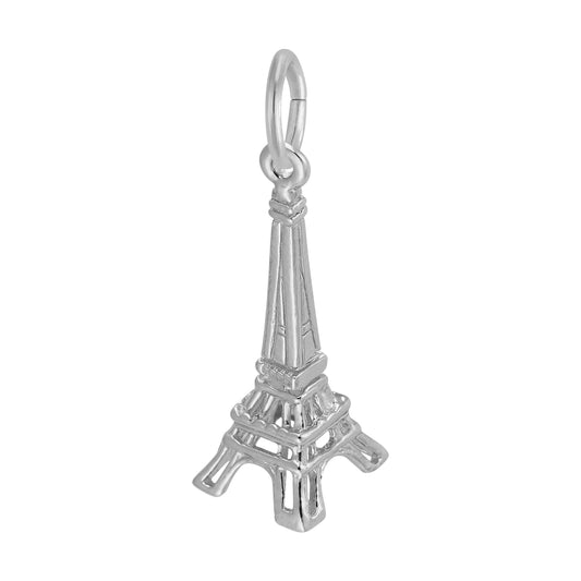 Sterling Silver Eiffel Tower Accent Charm