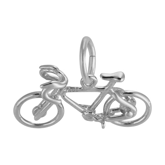 Sterling Silver Road Bike Charm