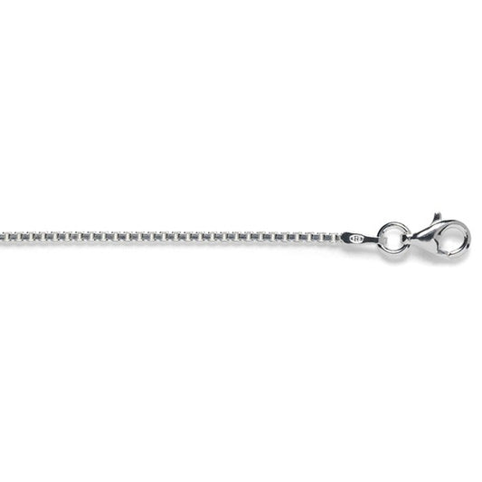 Sterling Silver 16" 1.2mm Box Chain