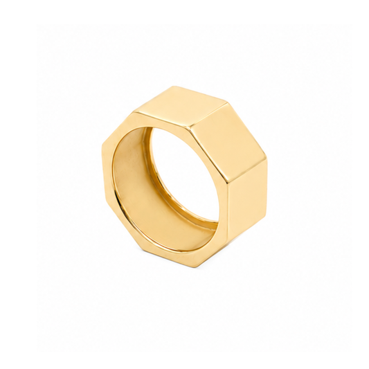 14KT Yellow Gold Legacy Collection Octagon Ring