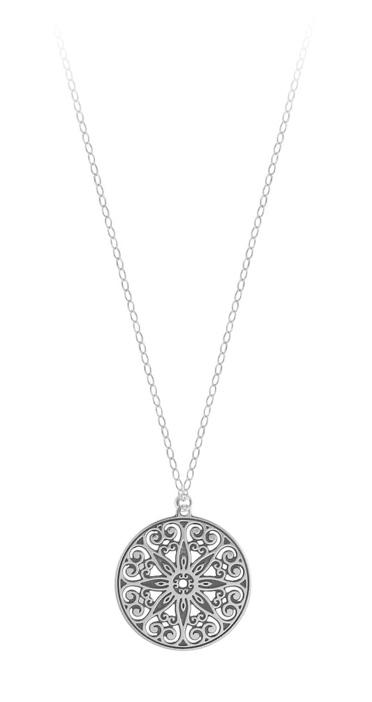 College of Charleston Round Gate Pendant