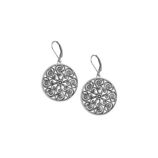 Market Hall Round Gate Earrings