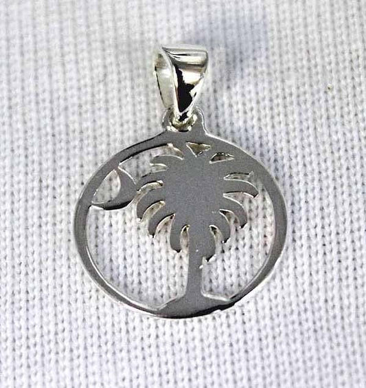 SS (PD)SOUTHERN GATE TREE/MOON SMALL PENDANT