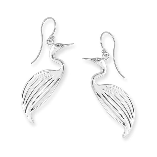 Philip Simmons Egret Earrings