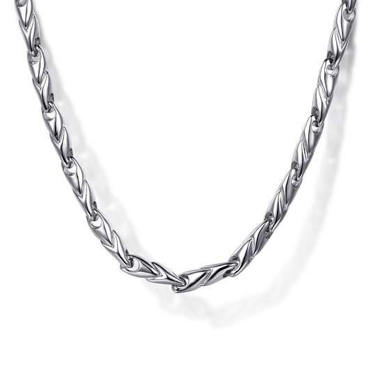925 Sterling Silver Mens Chain Necklace