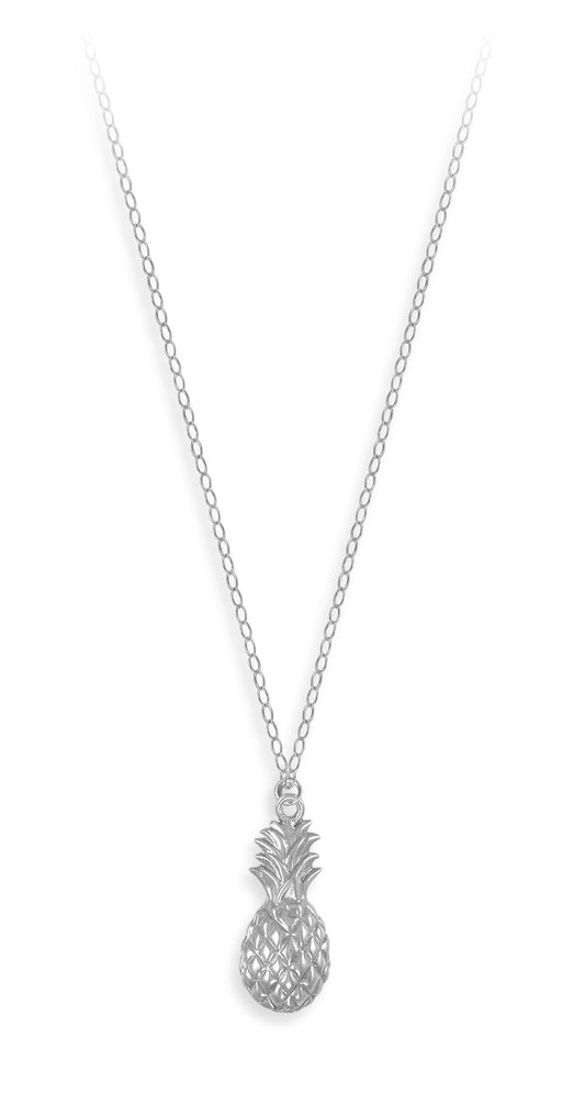 Sterling Pineapple Necklace