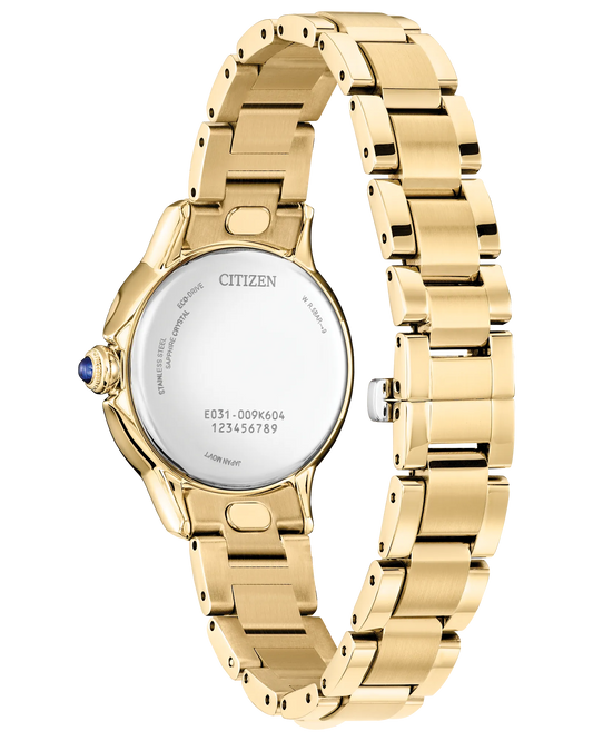 Citizen Ladies Gold Tone L Ceci White Dial Stainless Steel Watch